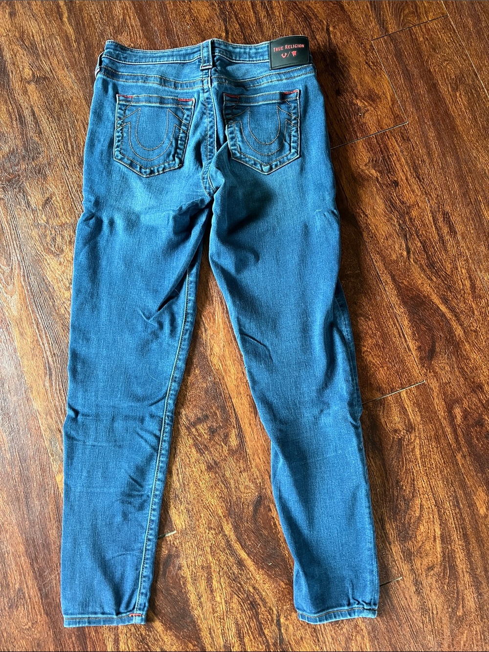 True Religion Manchester United Women's Dark Blue Jeans
